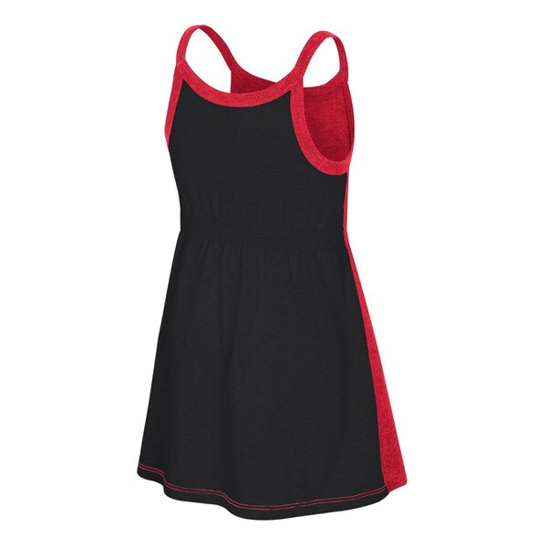 Red Toddler Girls Tank Dress - Wolf